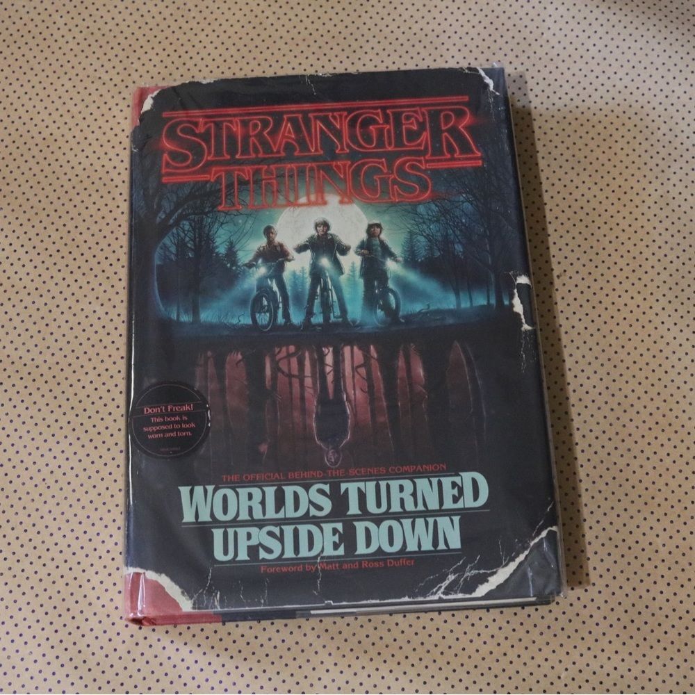 Stranger Things Worlds Turned Upside Down Book